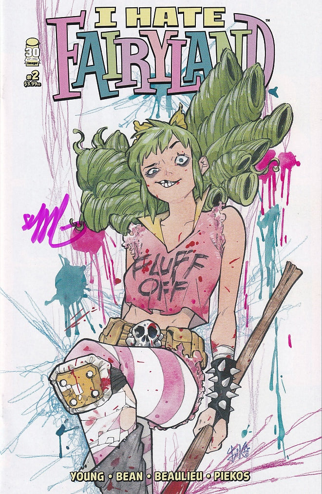 I Hate Fairyland #2 Peach Momoko Signed by Skottie Young