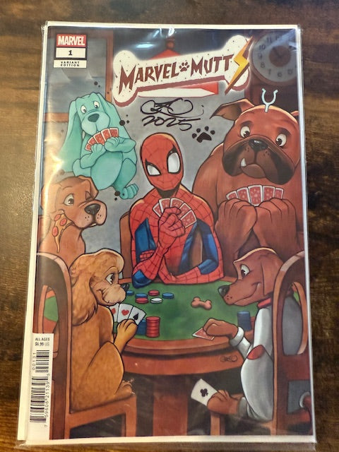 Marvel Mutts #1 Chrissie Zullo Signed