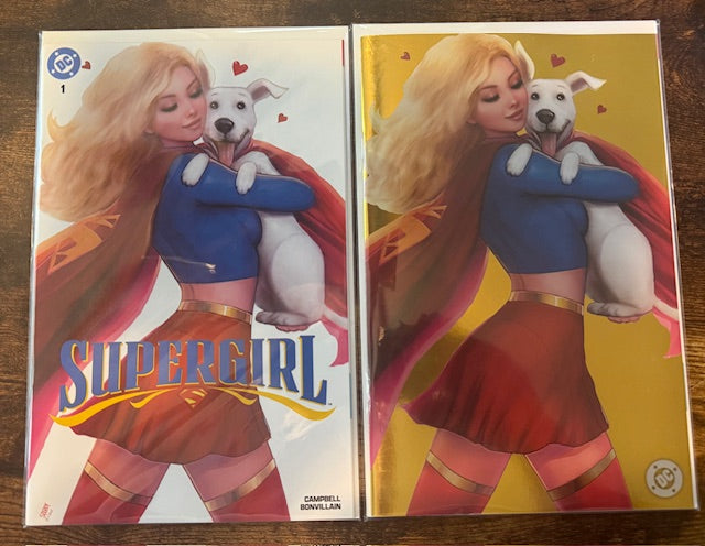 Supergirl #1 Nathan Szerdy Exclusive Set