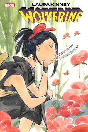 Laura Kinney: Wolverine #4 Peach Momoko Kimono Variant - Telcomics