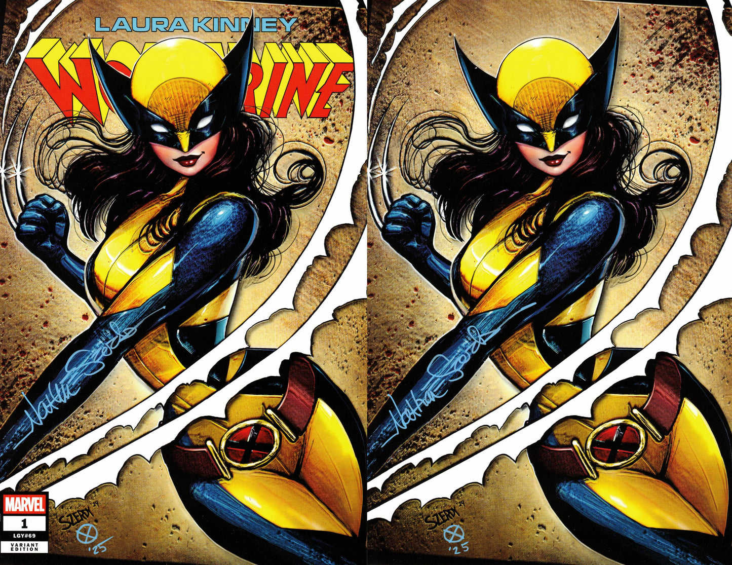 Laura Kinney: Wolverine #1 Nathan Szerdy Signed - Telcomics