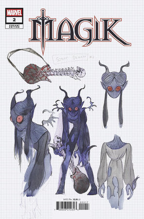 Magik #2 Peach Momoko 1:10 Ratio Design Variant - Telcomics