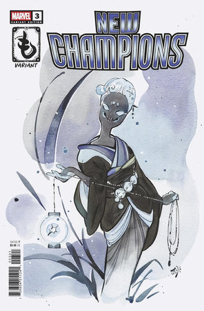 New Champions #3 Peach Momoko Kimono Variant - Telcomics