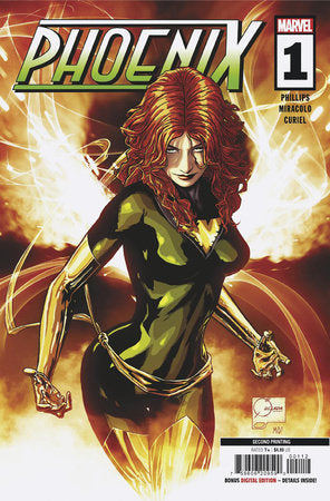Phoenix #1 Joe Quesada Second Printing - Telcomics