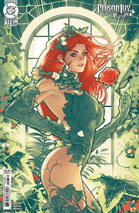 Poison Ivy #28 Cover C Pablo Villalobos Card Stock - Telcomics