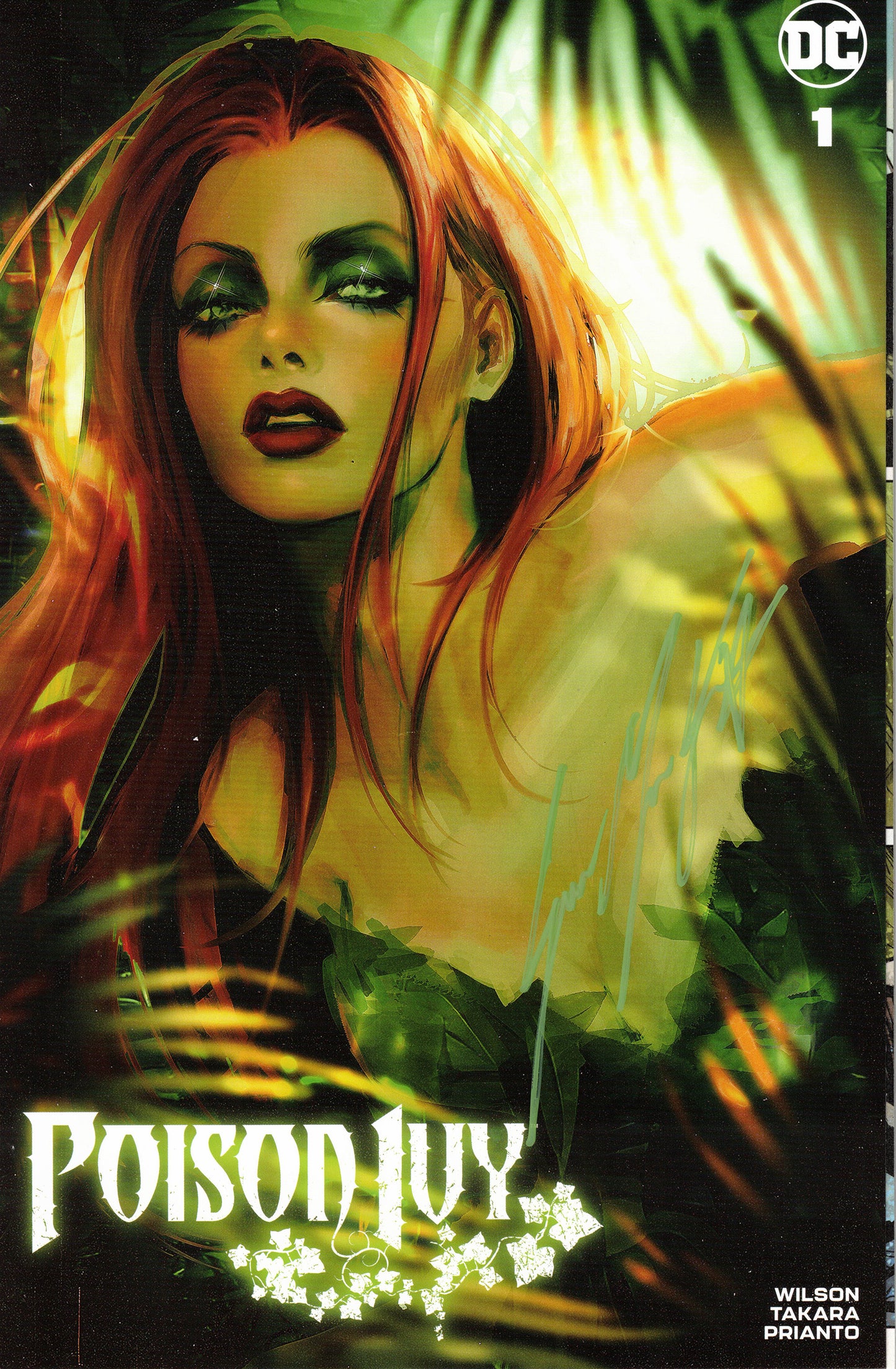 Poison Ivy #1 Sozomaika - Signed - Telcomics
