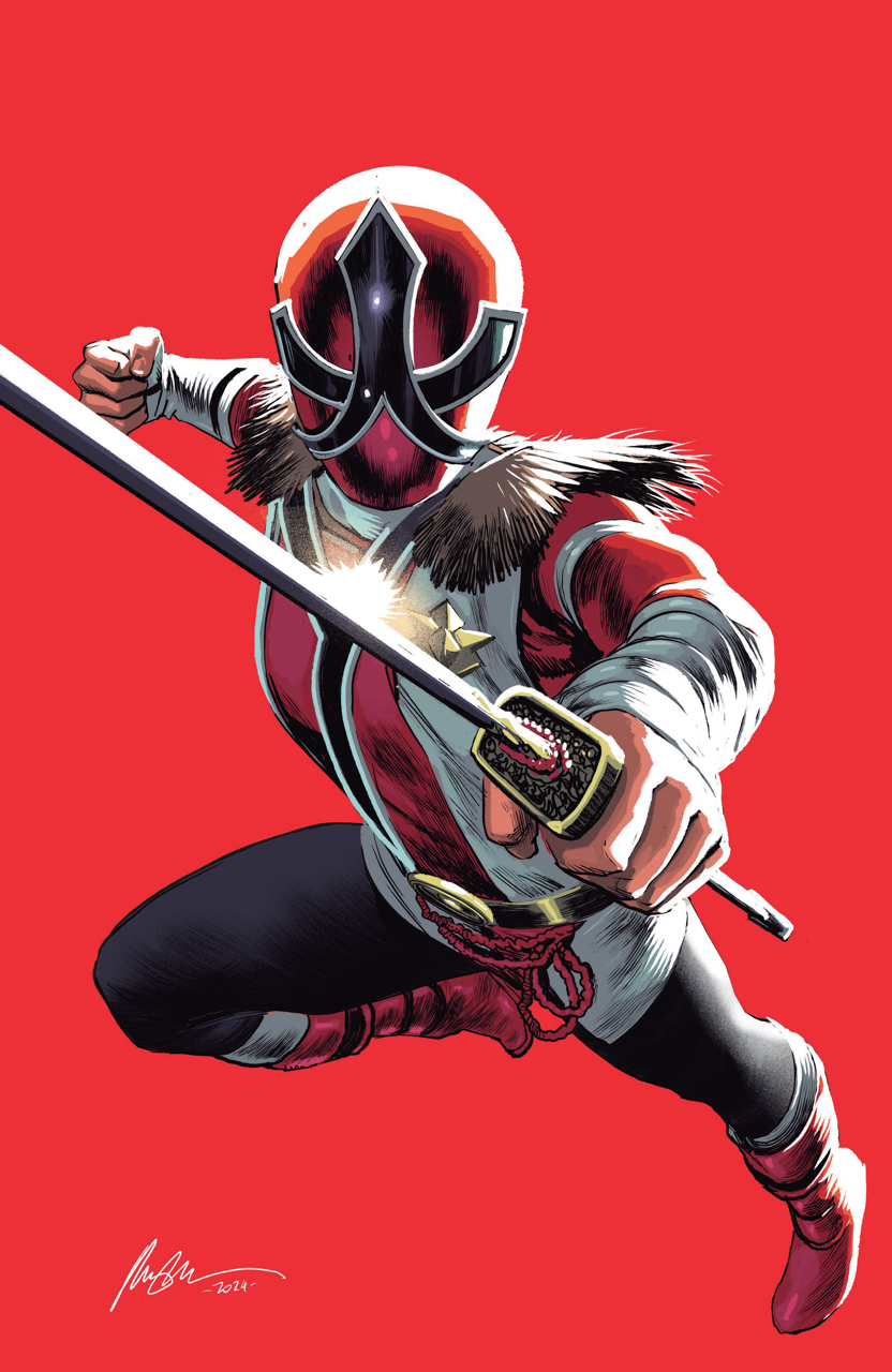 Power Rangers Prime #1 Rafael Albuquerque 1:100 Ratio Variant - Telcomics