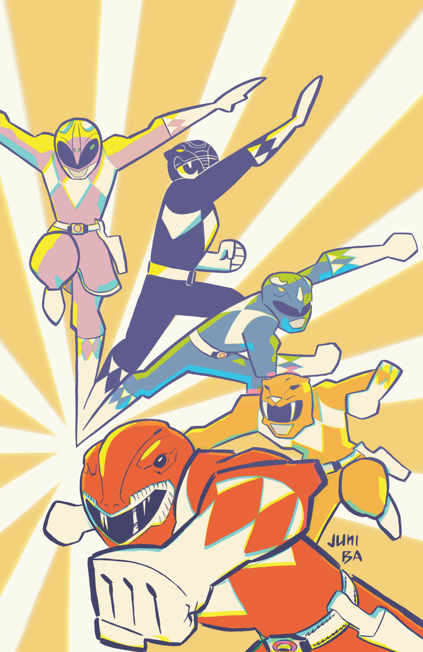 Power Rangers Prime #1 Juni Ba 1:25 Ratio Variant - Telcomics