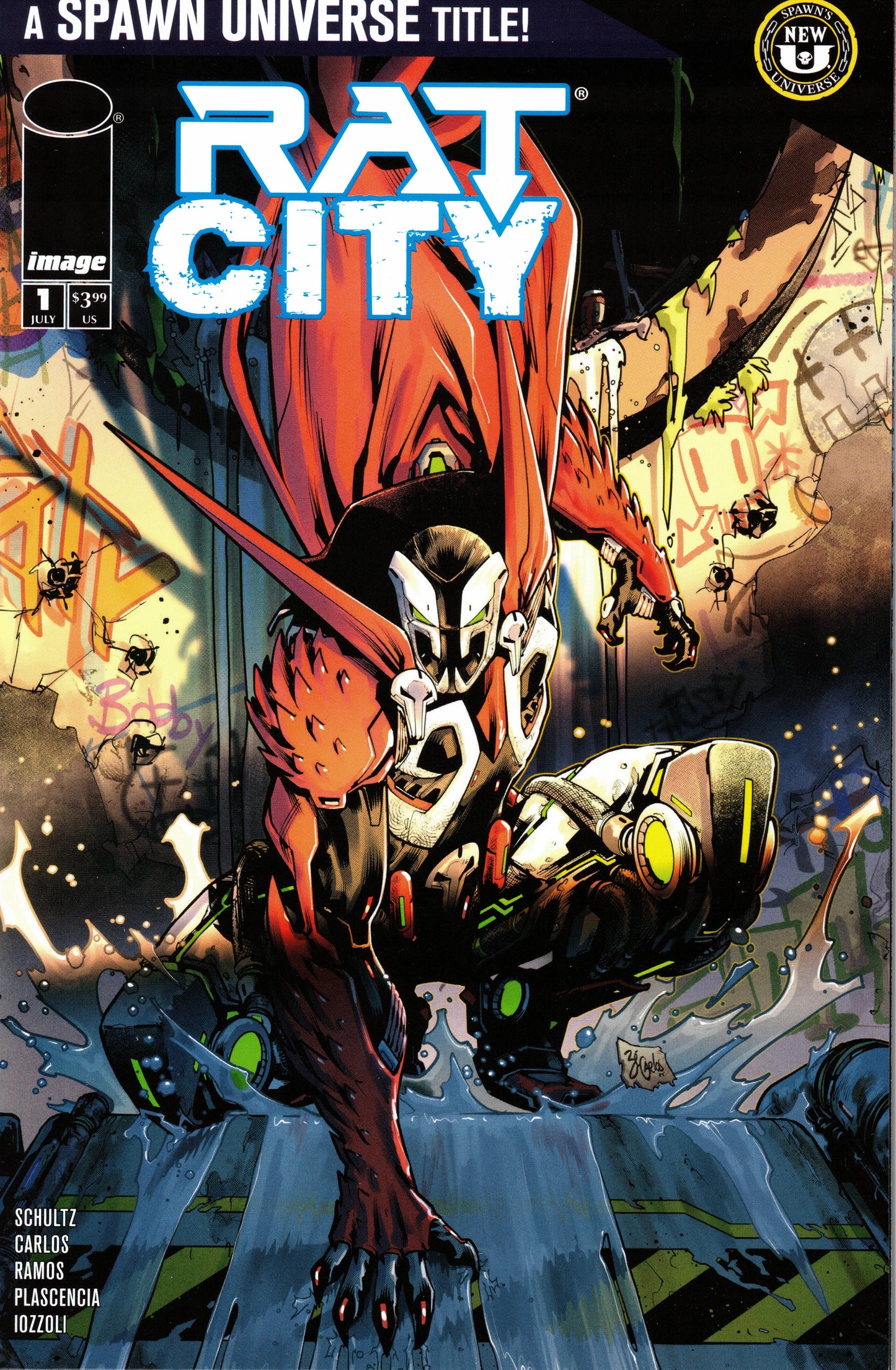 Rat City #1 Fourth Printing - Telcomics