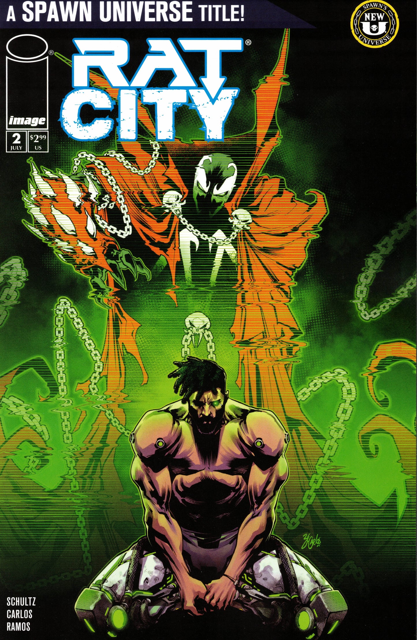 Rat City #2 Second Printing - Telcomics