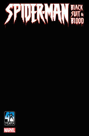 Spider-Man: Black Suit & Blood #1 Black Blank - Telcomics