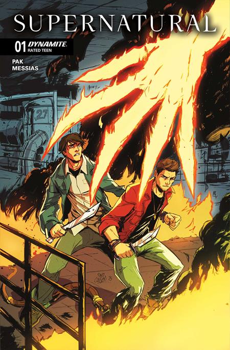 Supernatural #1 Cover B David Cousens