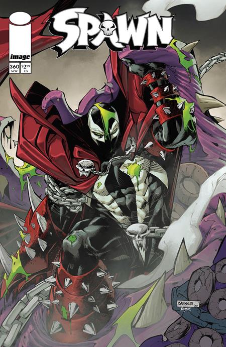 Spawn #360 Cover A Carlo Barberi - Telcomics