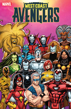 West Coast Avengers #1 Ron Lim Variant - Telcomics