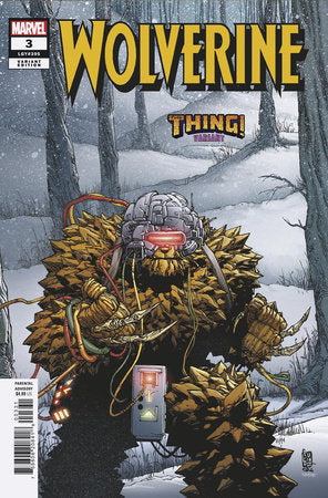 Wolverine #3 Giuseppe Camuncoli The Thing! Variant - Telcomics