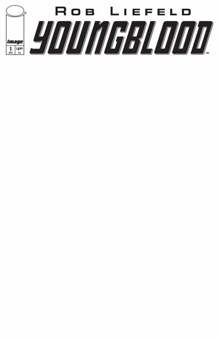 Youngblood #1 Cover G Blank Sketch