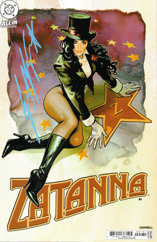 Zatana #1 (of 6) Cover C Sozomaika Card Stock Variant Signed - Telcomics
