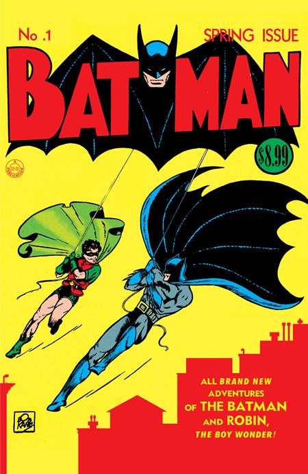 Batman #1 Facsimile Edition Cover B Bob Kane & Jerry Robinson Foil - Telcomics
