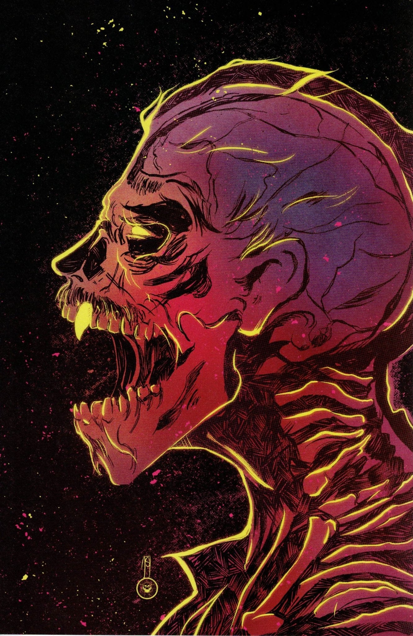 Blood Stained Teeth #1 Joseph Schmalke Virgin Variant - Telcomics