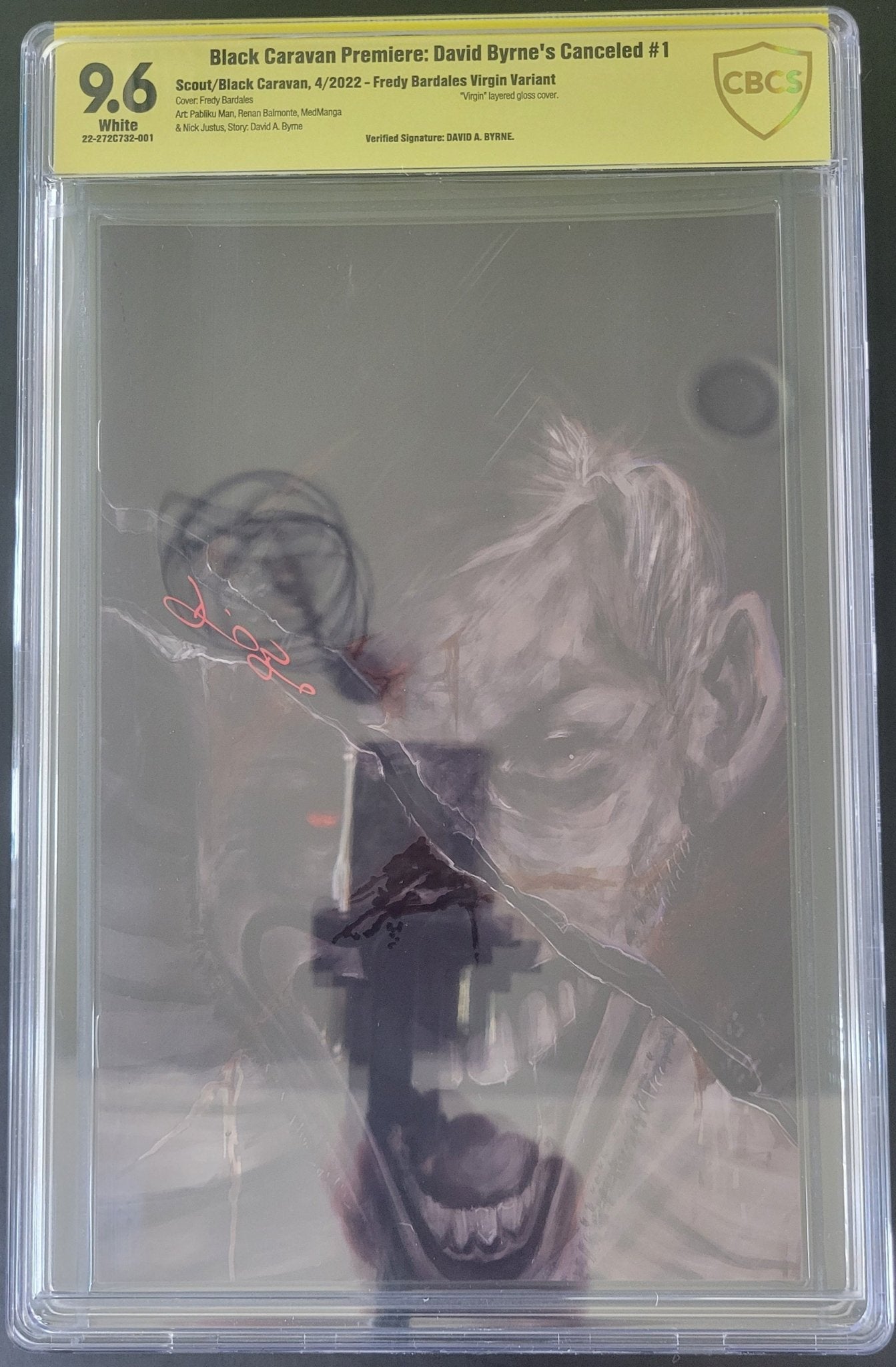 Canceled #1 Fredy Bardales Virgin Variant 9.6 CBCS - Telcomics