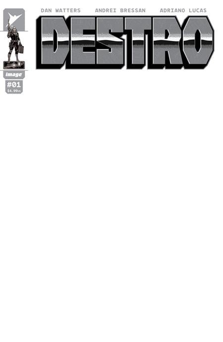 Destro #1 Blank Variant - Telcomics