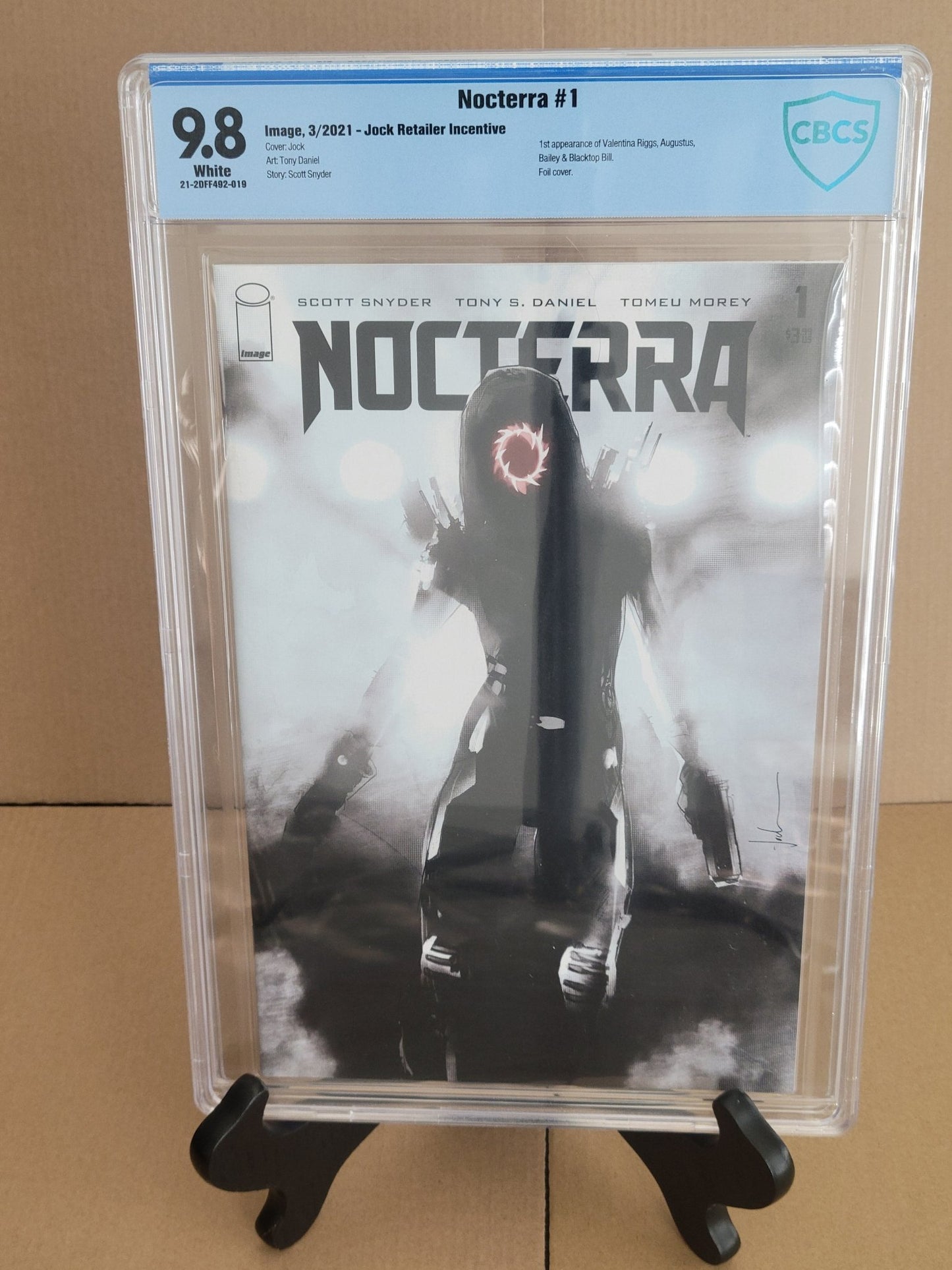 Nocterra #1 1:75 Ratio Jock 9.8 CBCS Blue Label - Telcomics