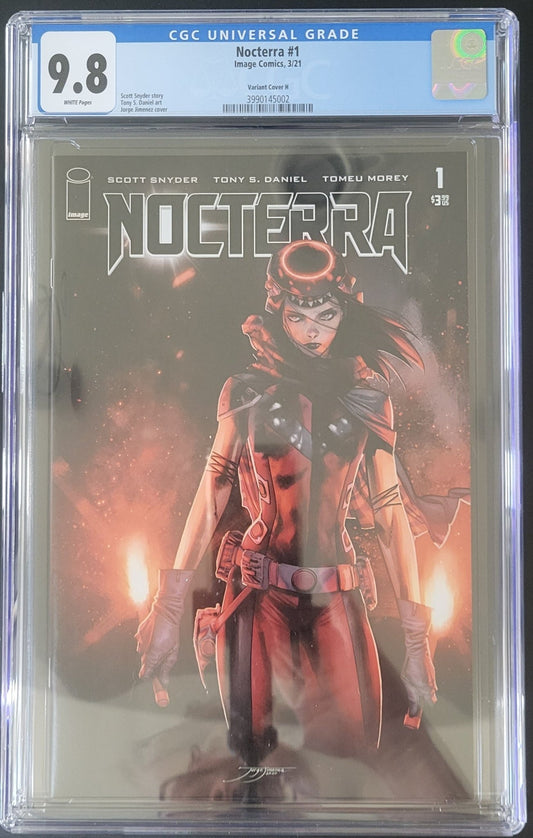 Nocterra #1 9.8 CGC Blue Label - Telcomics