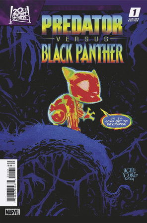 Predator Versus Black Panther Skottie Young - Telcomics