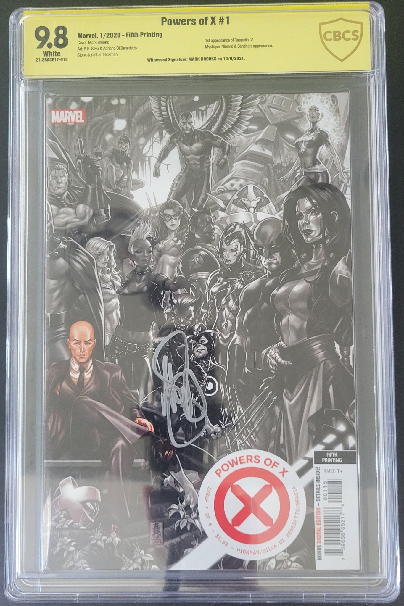 Powers of X #1 9.8 CBCS Yellow Label - Telcomics