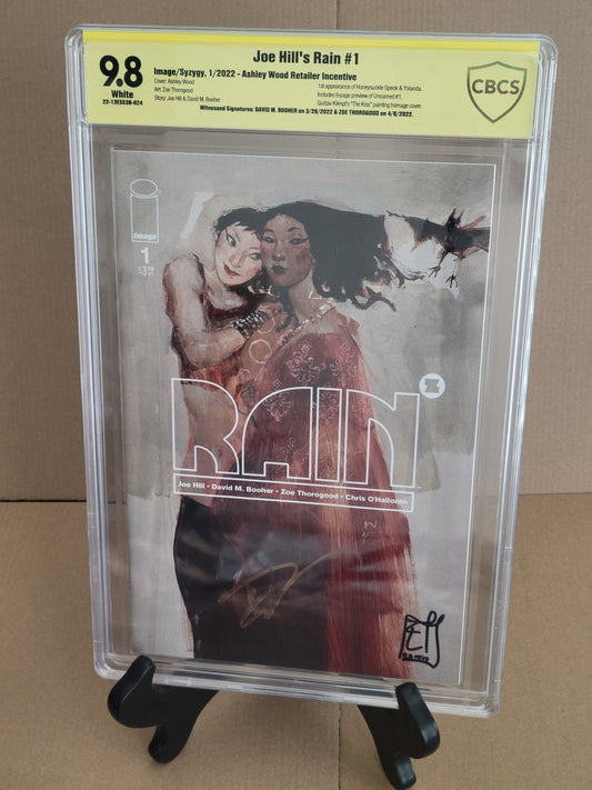 Rain #1 1:100 Raio Signed CBCS - Telcomics