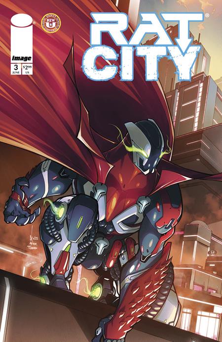 Rat City #3 Cover B Kevin Keane - Telcomics