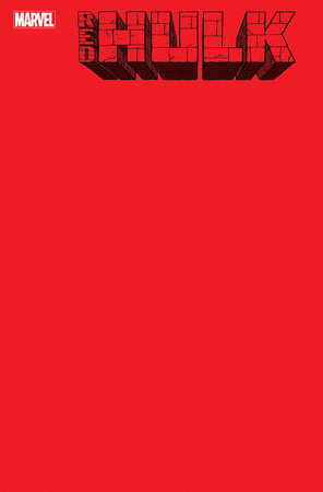 Red Hulk #1 Blank Cover - Telcomics