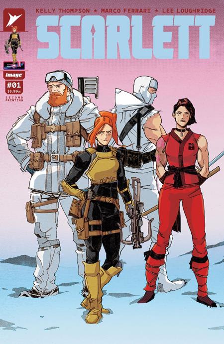 Scarlett #2nd Printing Cover C Ferrari & Loughridge - Telcomics