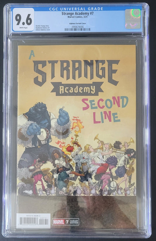Strange Academy #7 9.6 CGC Blue Label - Telcomics