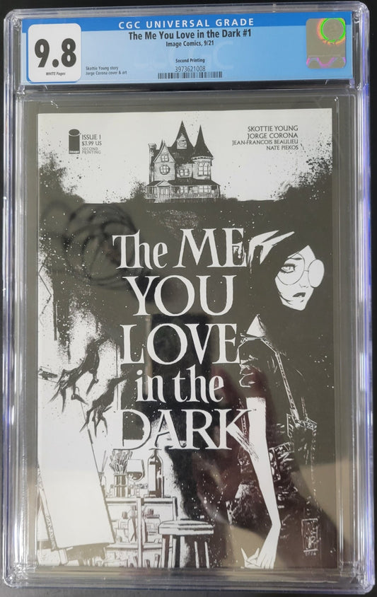 The Me You Love in the Dark #1 Second Printing 9.8 CGC Blue Label - Telcomics