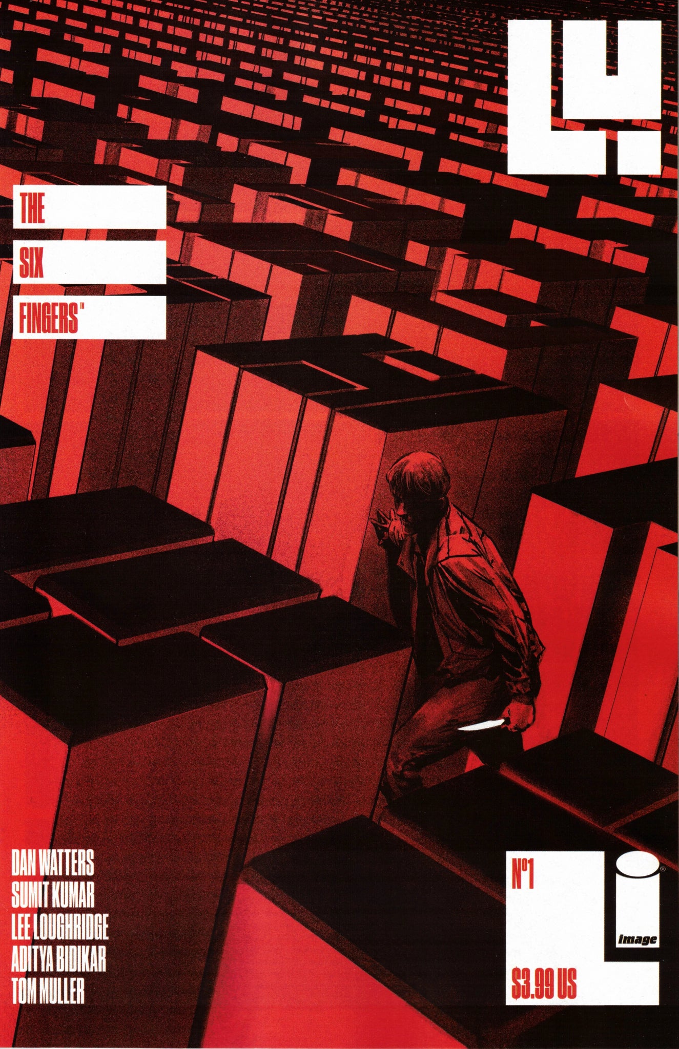 The Six Fingers #1 (of 5) Cover C Surprise Variant - Telcomics