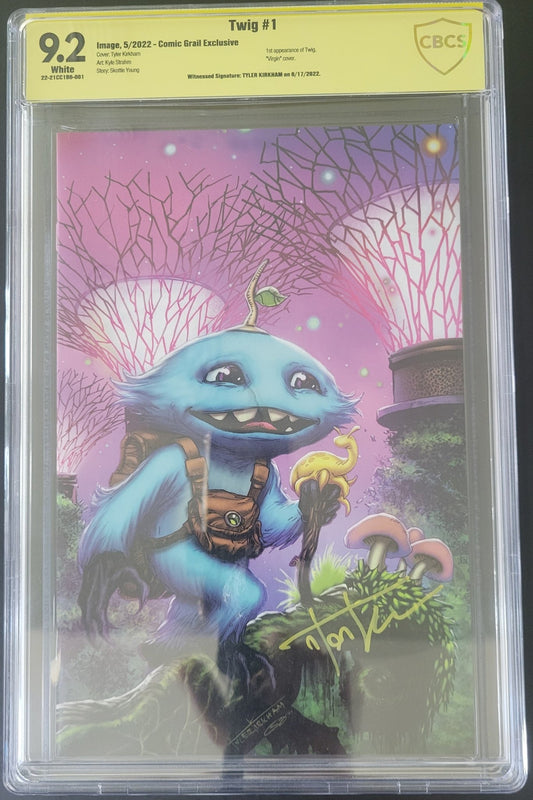 Twig #1 Signed by Tyler Kirkham Comic Grail Exclusive 9.2 - Telcomics