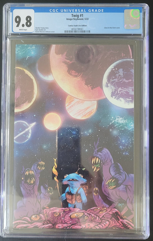 Twig #1 Skybound Comic Vault Live Edition 9.8 CGC Blue Label - Telcomics