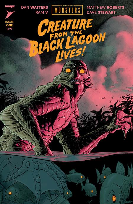 Universal Monsters Creature from the Black Lagoon #1 Cover A - Telcomics70985303971600111