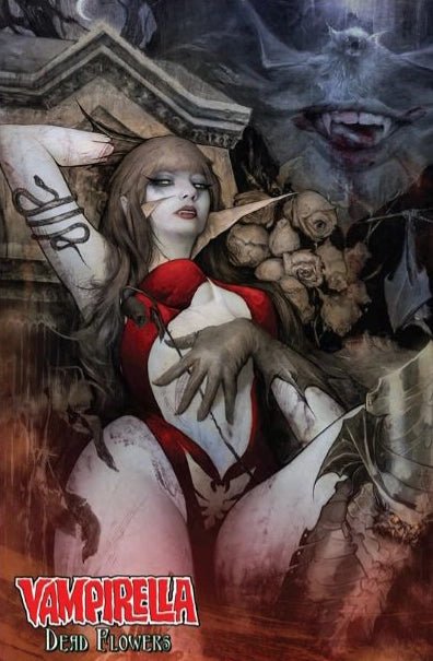Vampirella Dead Flowers #2 Dan Quintana Exclusive - Telcomics