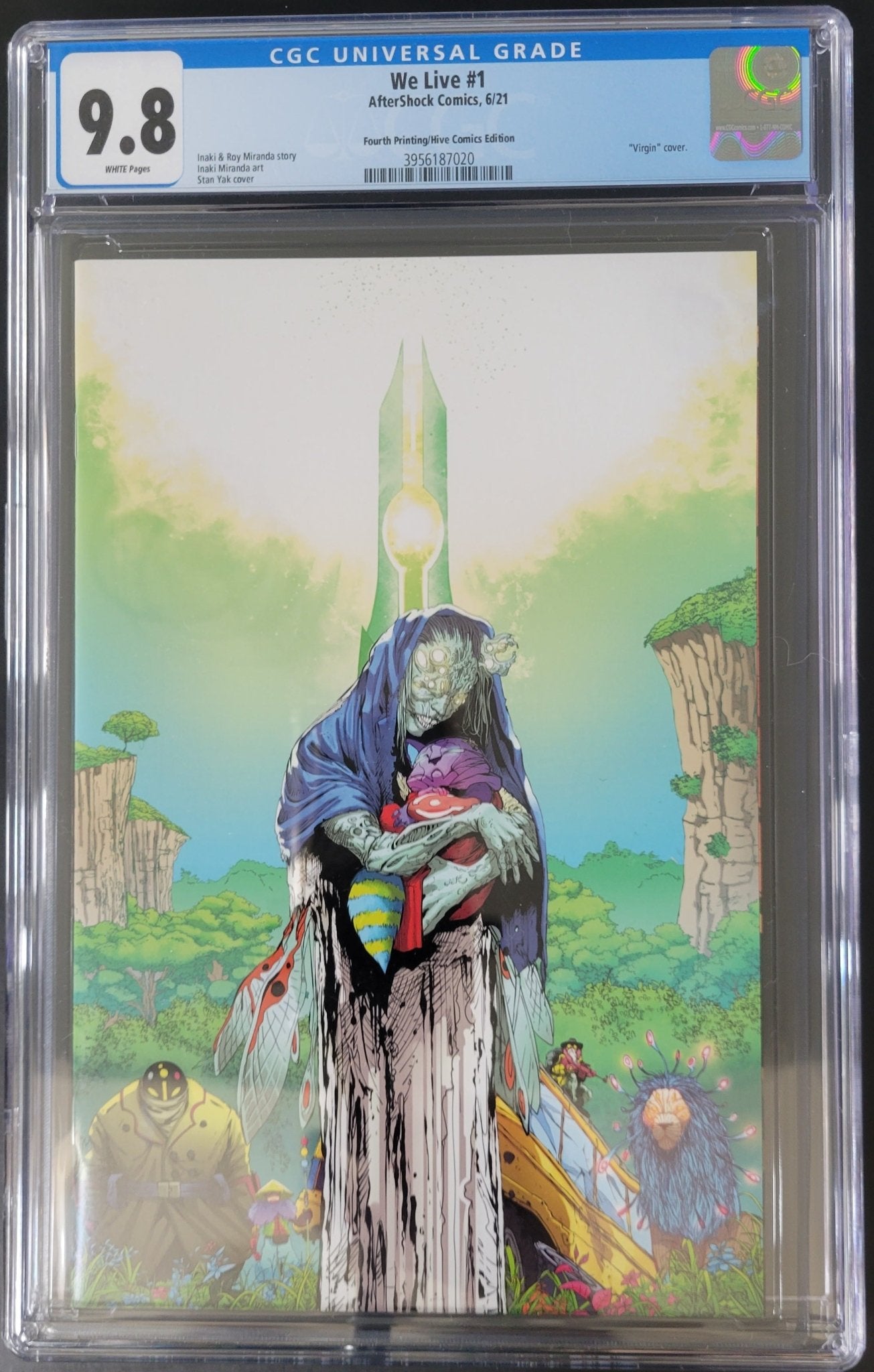 We Live #1 4th Printing Stan Yak 9.8 CGC Blue Label - Telcomics