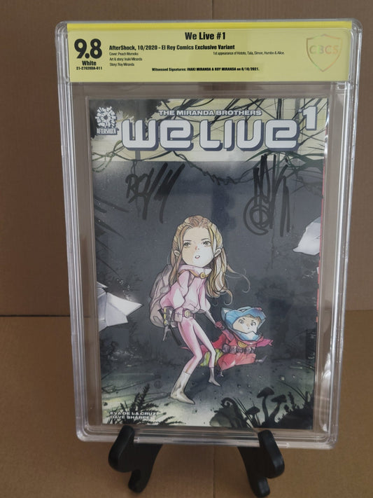 We Live #1 9.8 Peach Momoko CBCS - Telcomics