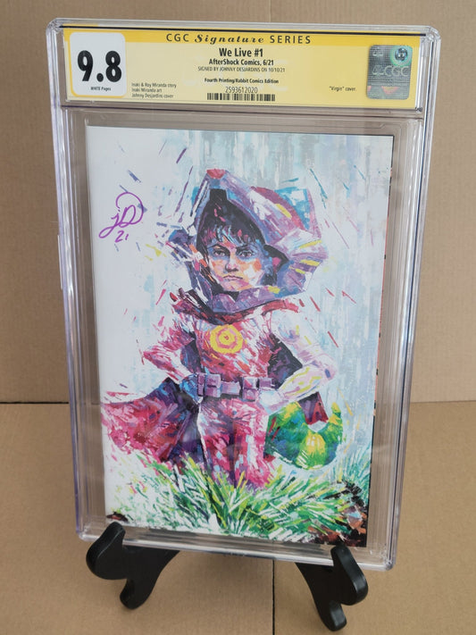 We Live #1 Rabbit Comics Signed CGC 9.8 Yellow Label - Telcomics