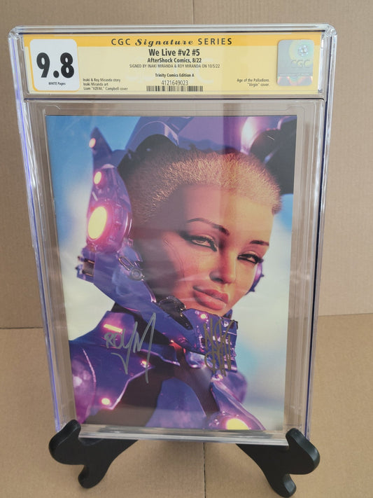 We Live: Age of the Palladians #1 Trinity Comics CGC 9.8 Yellow Label - Telcomics