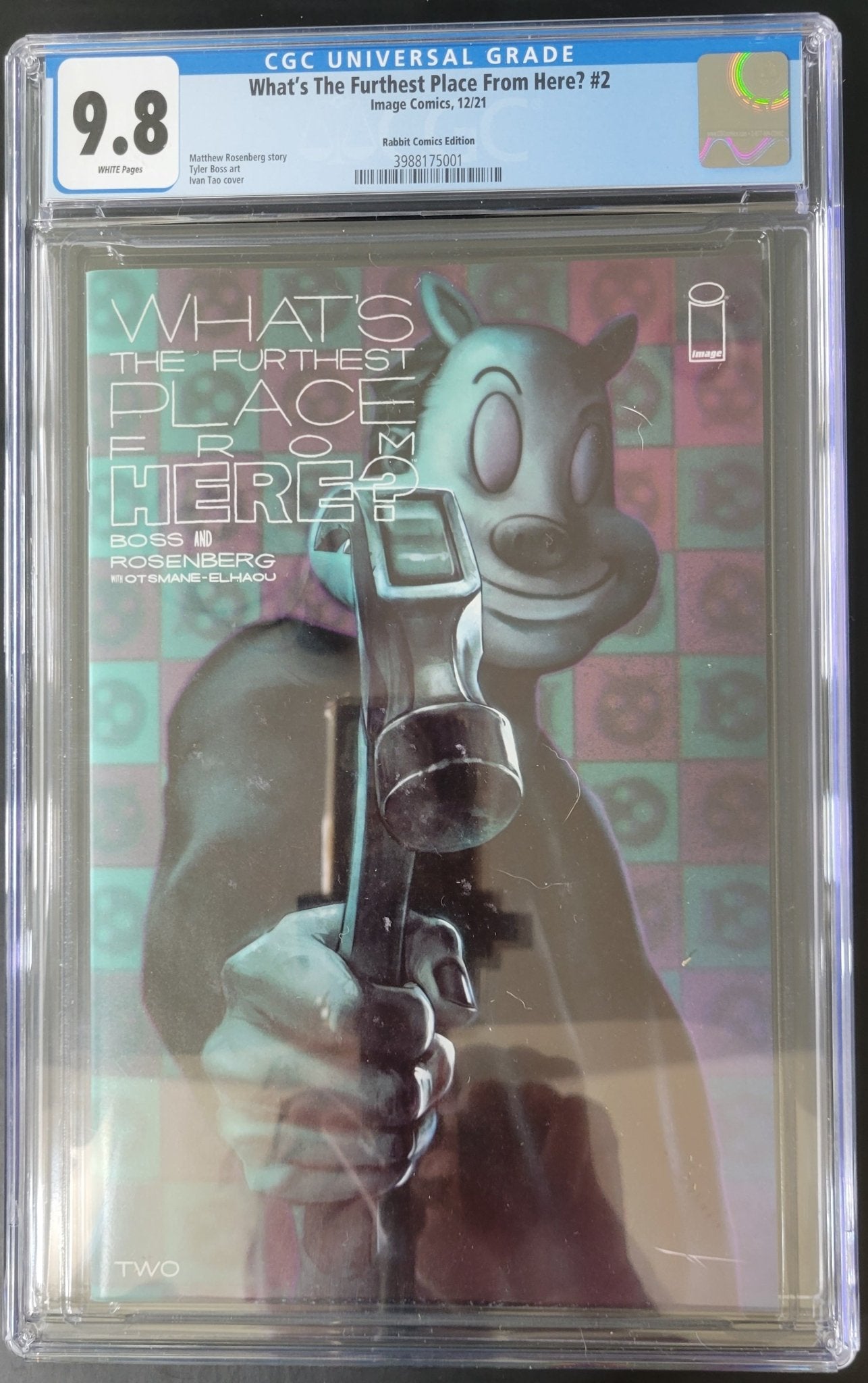 What's the Furthest Place from Here #2 Ivan Tao Rabbit Comics Exclusive 9.8 Trade CGC Blue Label - Telcomics