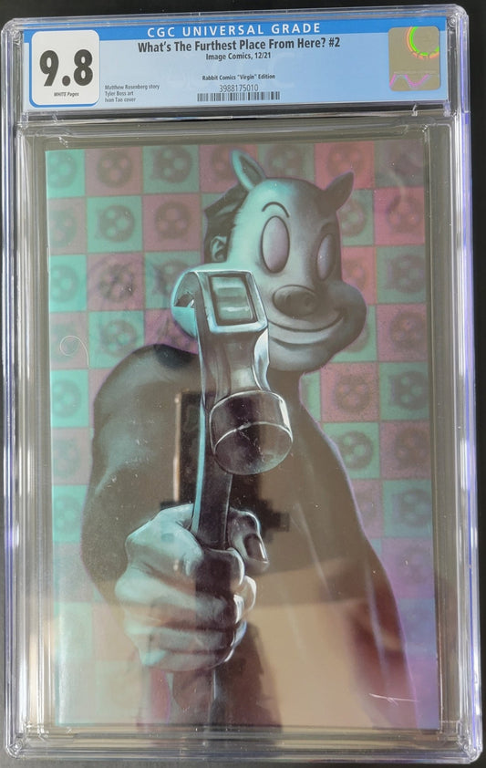 What's the Furthest Place From Here #2 Ivan Tao Rabbit Comics Exclusive 9.8 Virgin CGC Blue Label - Telcomics