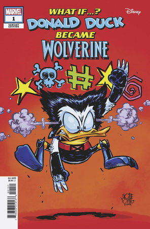 What If...? Donald Duck Became Wolverine #1 Young - Telcomics