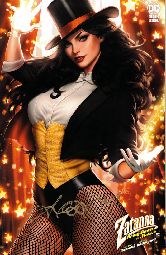 Zatana Bring Down the House #2 Diaz - Signed - Telcomics
