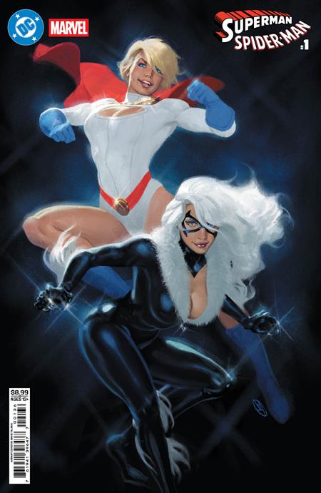 DC Marvel Superman Spider-Man #1 (One Shot) Cover V David Talaski