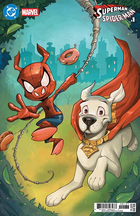 DC Marvel Superman Spider-Man #1 (One Shot) Cover W Chrissie Zullo